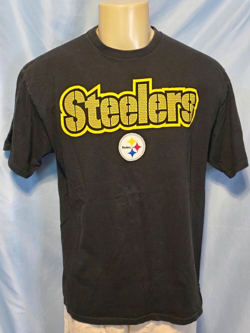 NFL Team Apparel Pittsburgh Steelers Ben Roethlisberger T Shirt Mens XL